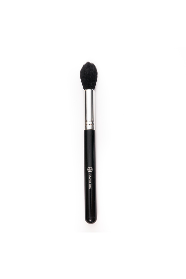 Single Highlighter Illuminator, Blush, Powder Brush, Washable, Non-Spill, Silk Synthetic
