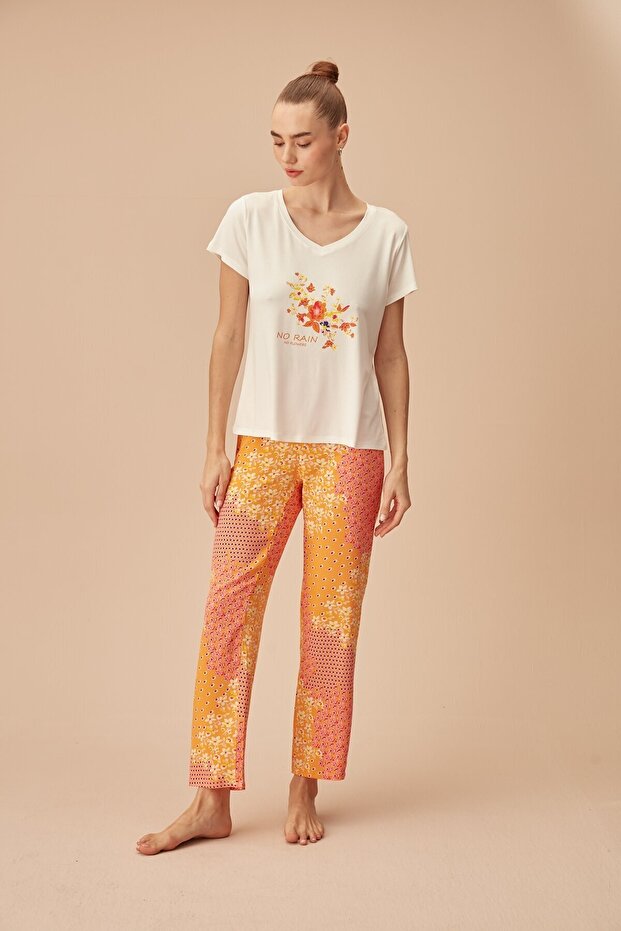 Flora Pijama Takımı - 3