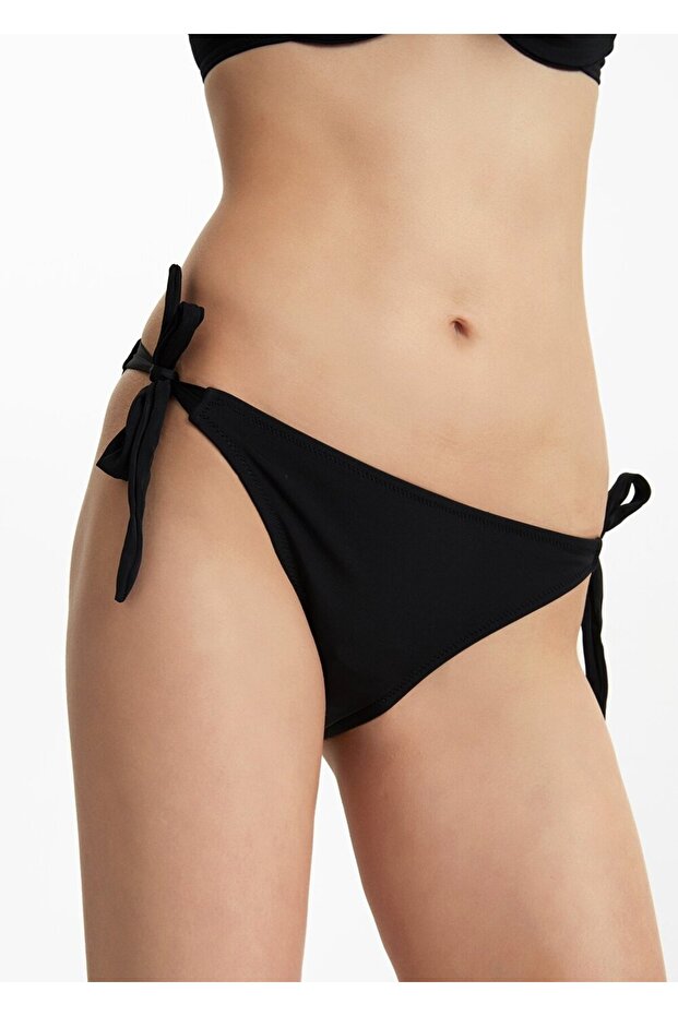 Kalın Bağcıklı Bikini Alt - 3