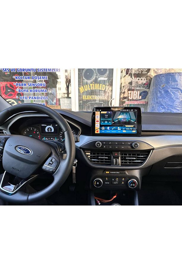 Fimex Ford Focus 2020 Android Multimedya Carplay Navigasyon Kamera Oem - 1