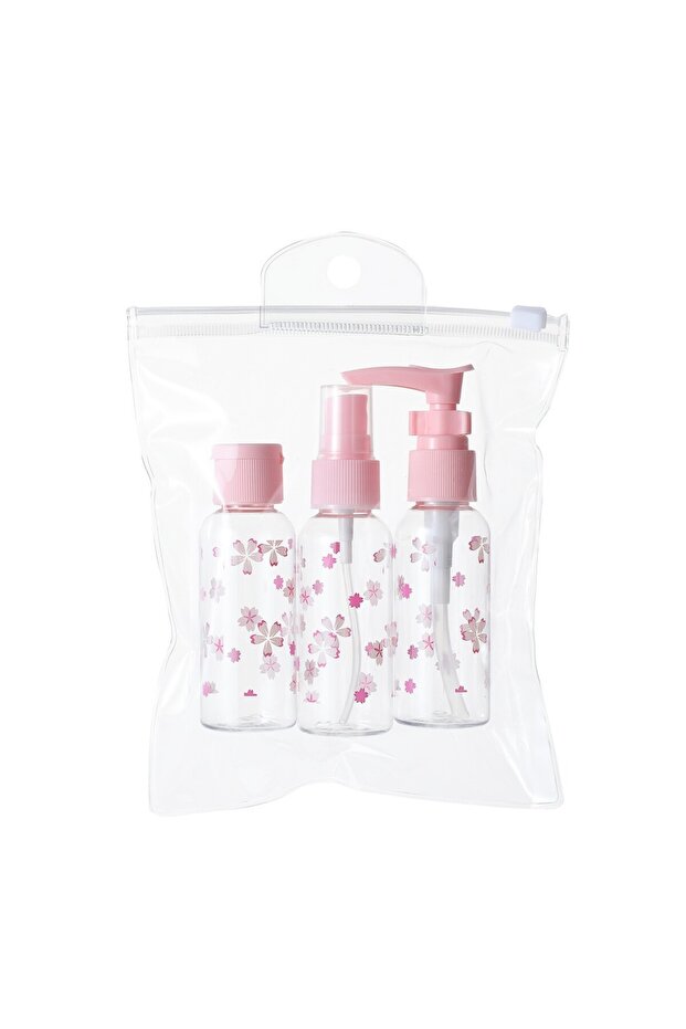 Sakura Series Set of 3 Travel Bottles