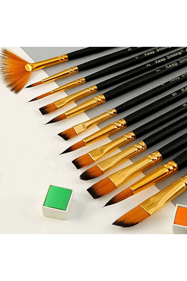 Fırça Seti 12li A6308 - 4