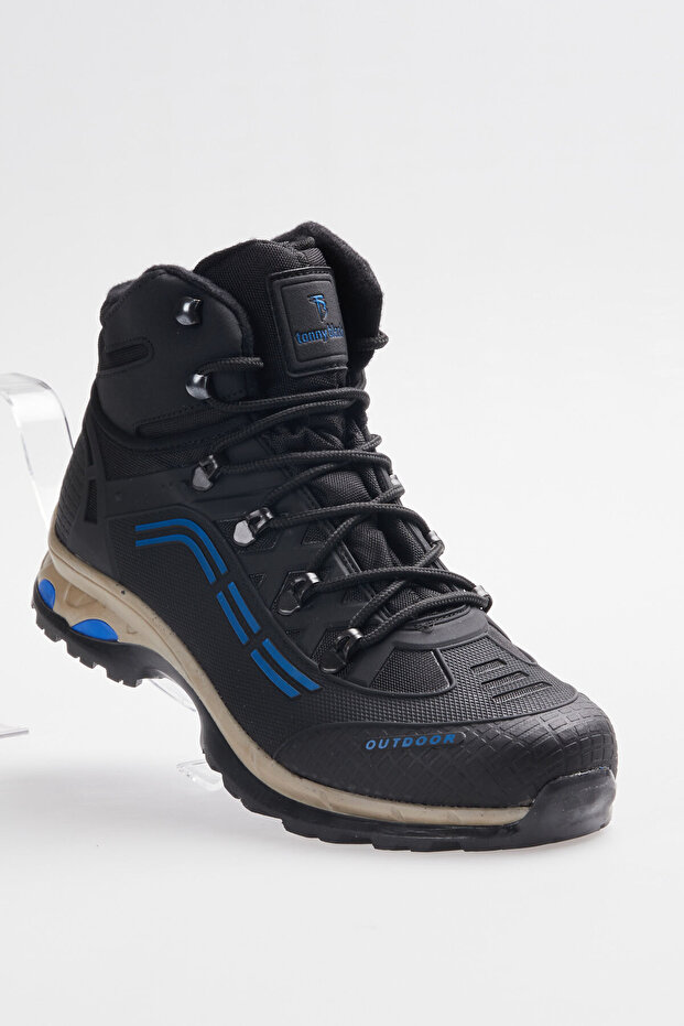 Unisex Black Sax Trekking Boots Tb1821