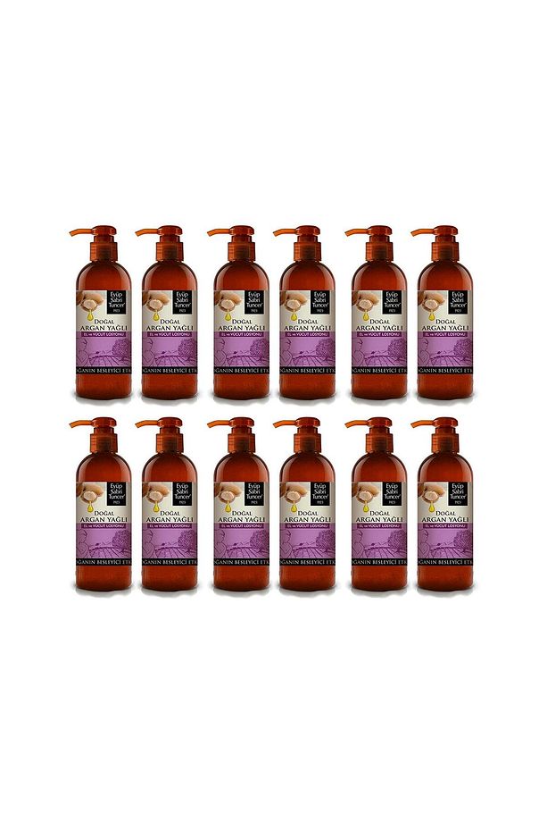 Doğal Argan Yağlı El Ve Vücut Losyonu 250 ml X 12 Adet - 1