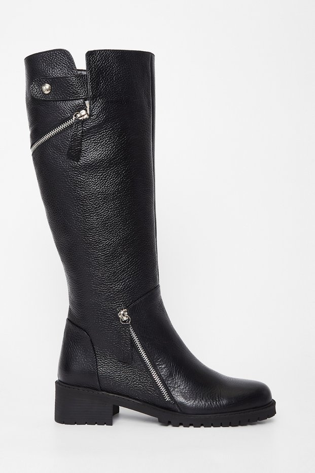 Women's Genuine Leather Casual Boots 33 19500 Bn Czm Sk23/24