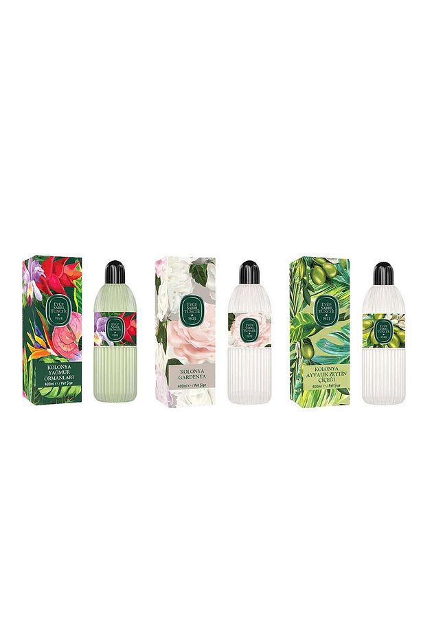 Kolonya Yağmur Ormanları, Gardenya Ve Ayvalık Zeytin Çiçeği Pet Şişe 400 ml - 1