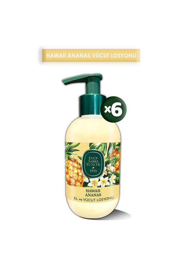 Hawaii Ananas El Ve Vücut Losyonu 280 ml X 6 - 1