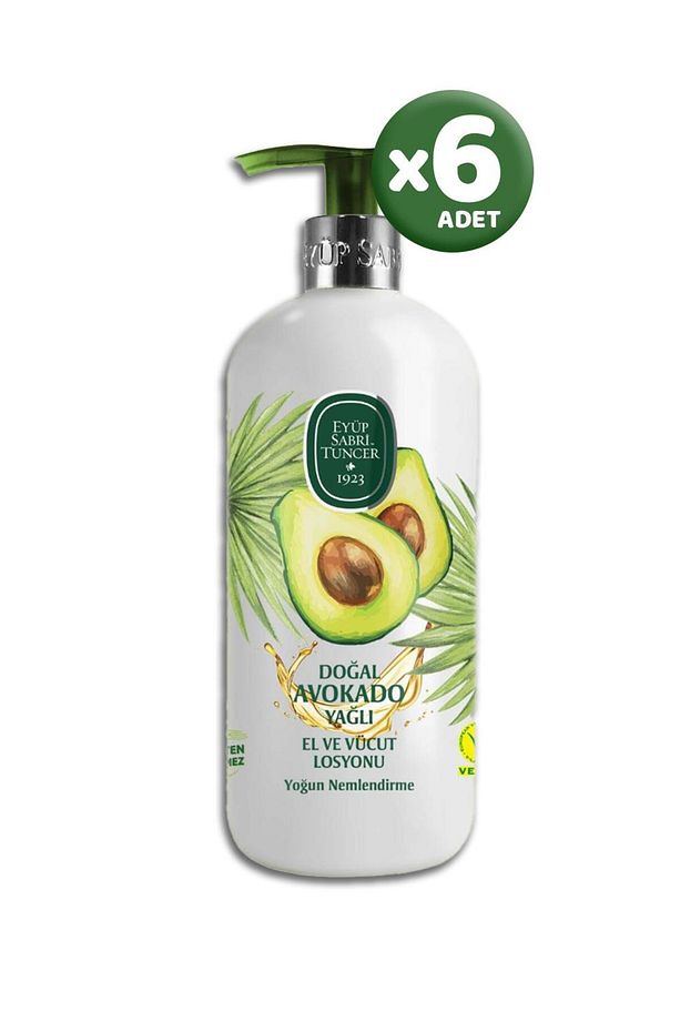 Avokado El Ve Vücut Losyonu 500 ml - 6 Adet - 1
