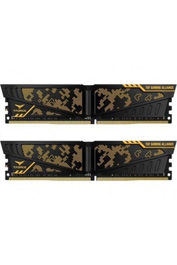 16 Gb Ddr4 3200 Mhz T-force Vulcan Tuf Yellow 8gx2 - 3