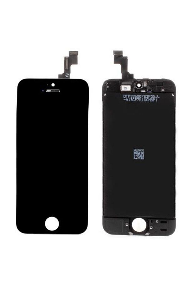 iPhone 5S Lcd Ekran Dokunmatik Siyah Uyumlu - 1