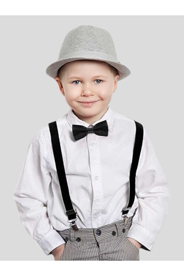 Boy's Satin Bow Tie - 1