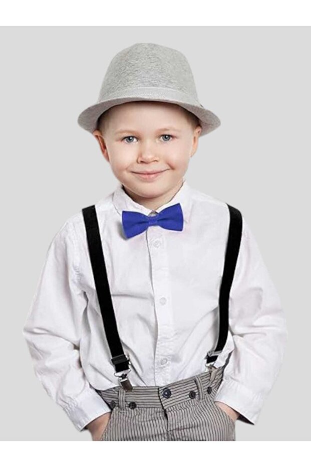 Boy's Satin Bow Tie - 7