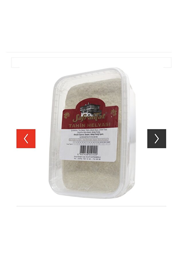 Kutuda tahin helvası - 1