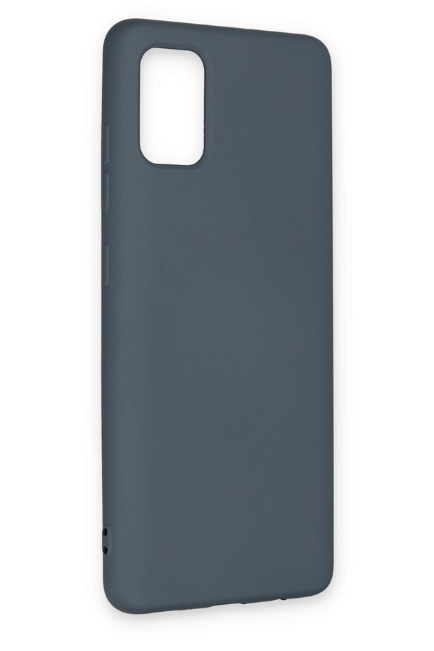 حافظة هاتف من السيليكون بتصميم إطلاق مخملي متوافق مع هاتف Samsung Galaxy A31