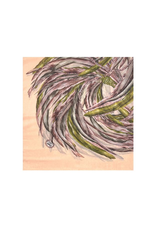 Kenarları Oyalı 7'li Set Pamuklu Yazma 100x100cm Eşarp Toptan Dağıtmalık - 3