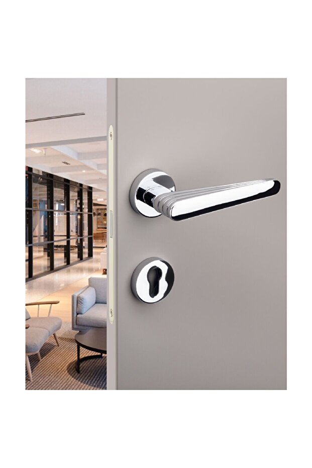 ECHO ROZETLİ KAPI KOLU SİYAH RENK ODA - 2