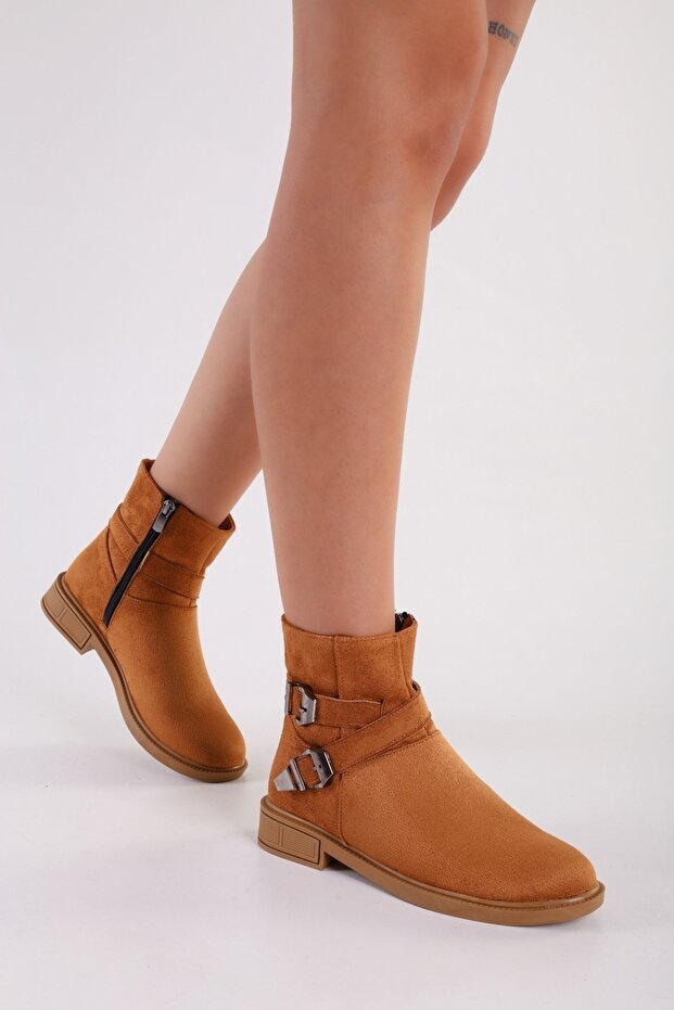 TABA SÜET TOKALI KADIN BOT - 1