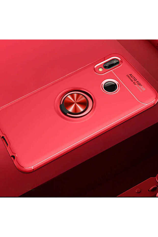 Huawei P Smart 2019 Case TPU Silicone with Ring and Magnetic Car Holder