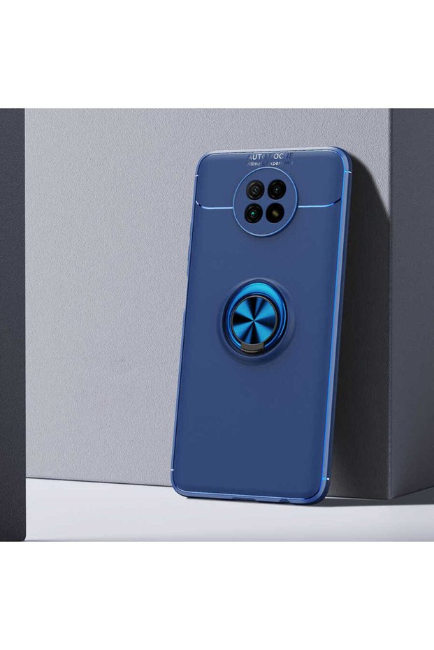 Xiaomi Redmi Note 9 5g Case Tpu Silicone with Ring and Magnetic Car Holder