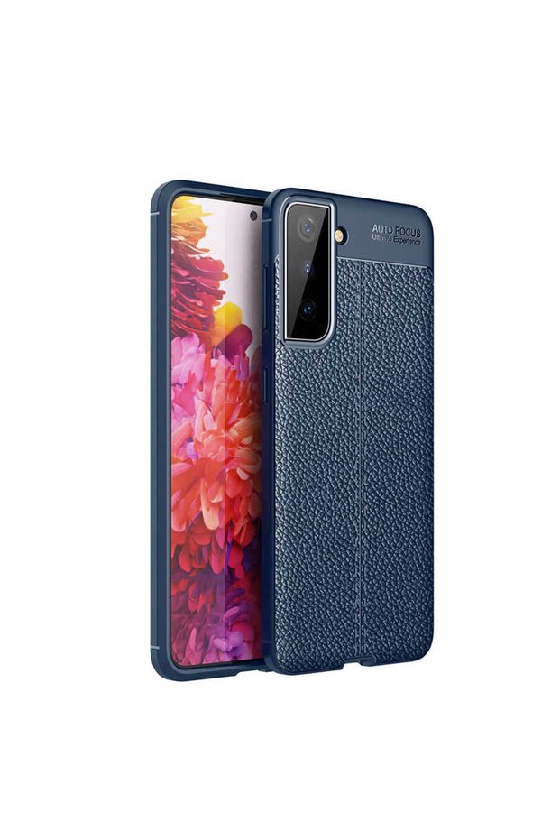 Leather Look Case Compatible with Samsung Galaxy S21 Plus