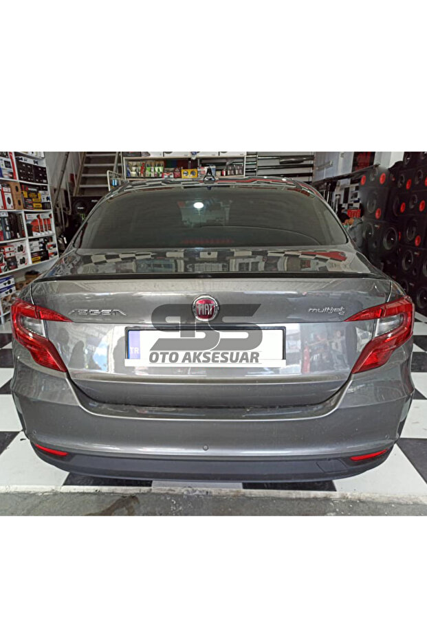 Fiat Egea Bagaj Üstü Slim Spoiler Parlak Siyah - 3