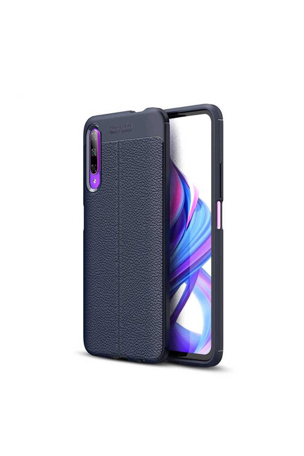 Leather Look Case Compatible with Huawei P Smart Pro 2019