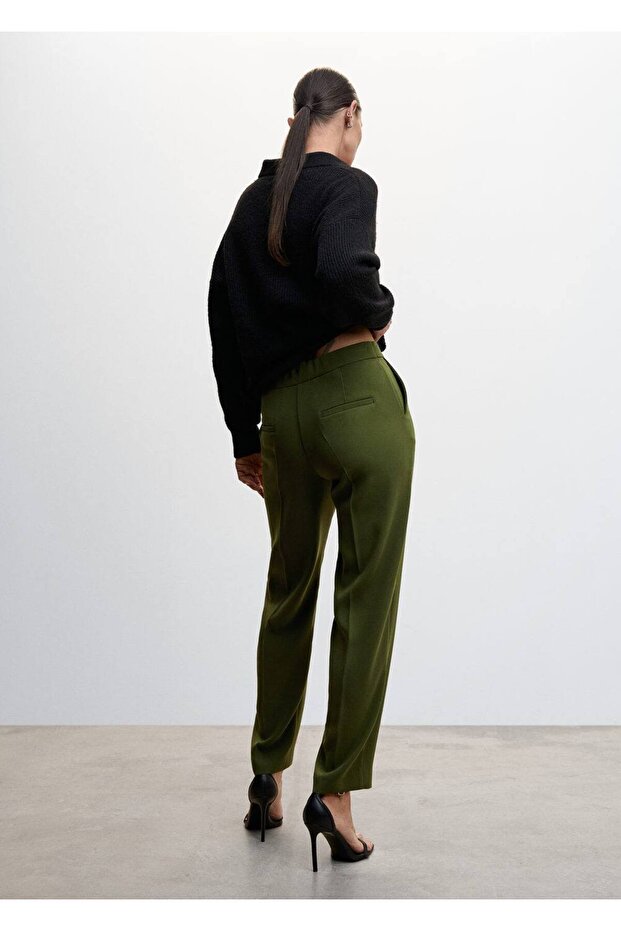 Dökümlü Takım Pantolon - 4