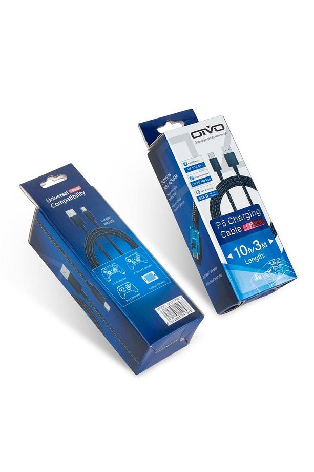 Oivo P-5229 Ps5 Dualsense Usb Kablo Type-c 3 Metre Controller Şarj Kablosu - 7
