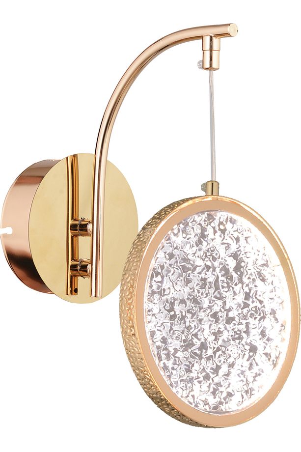 Modern Tasarım Duvar Aplik Power Led İthal Led Aplik Gün Işığı Gold Gövde - 1