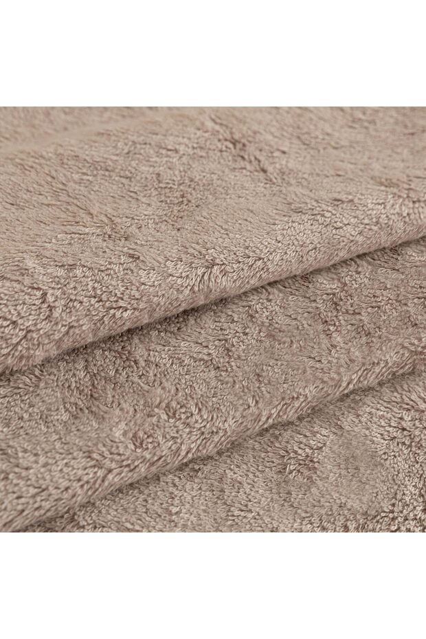 Solıd Havlu 85*150 Koyu Bej - 4