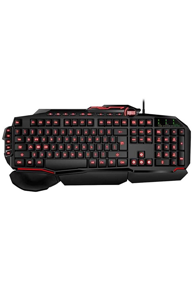 Blackstar Bs26m-wp Usb Kablolu Rainbow Multimedya Su Geçirmez Membran Tuş Makrolu Klavye - 1