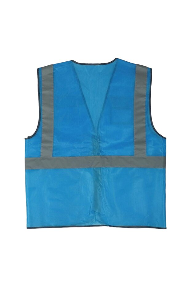 سترة مهندس عاكسة (فيروزي) - 2