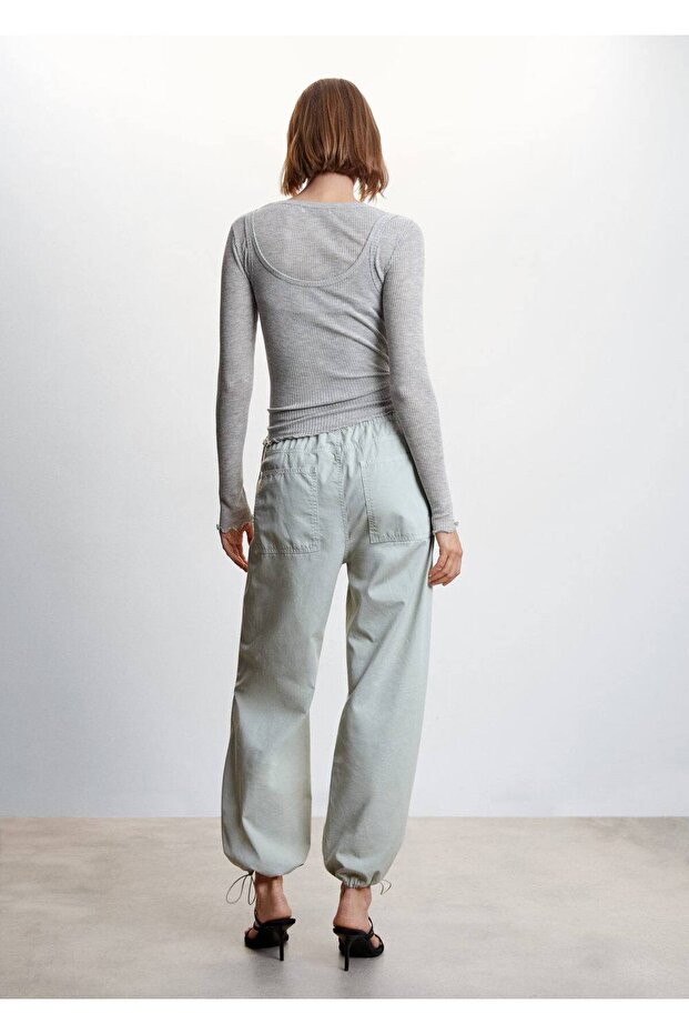 Bluză tricou combinată - 4