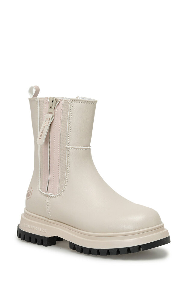 SEMAYE 3PR Bej Kız Çocuk Biker Bot - 2