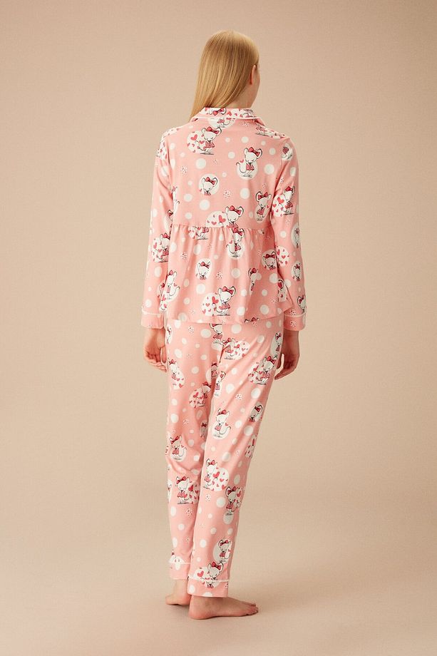 Lulusu Maskülen Pijama Takımı - 4