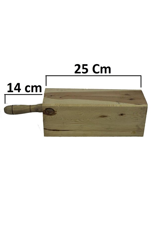 Wooden Vehicle Wedge 25 Cm Full
