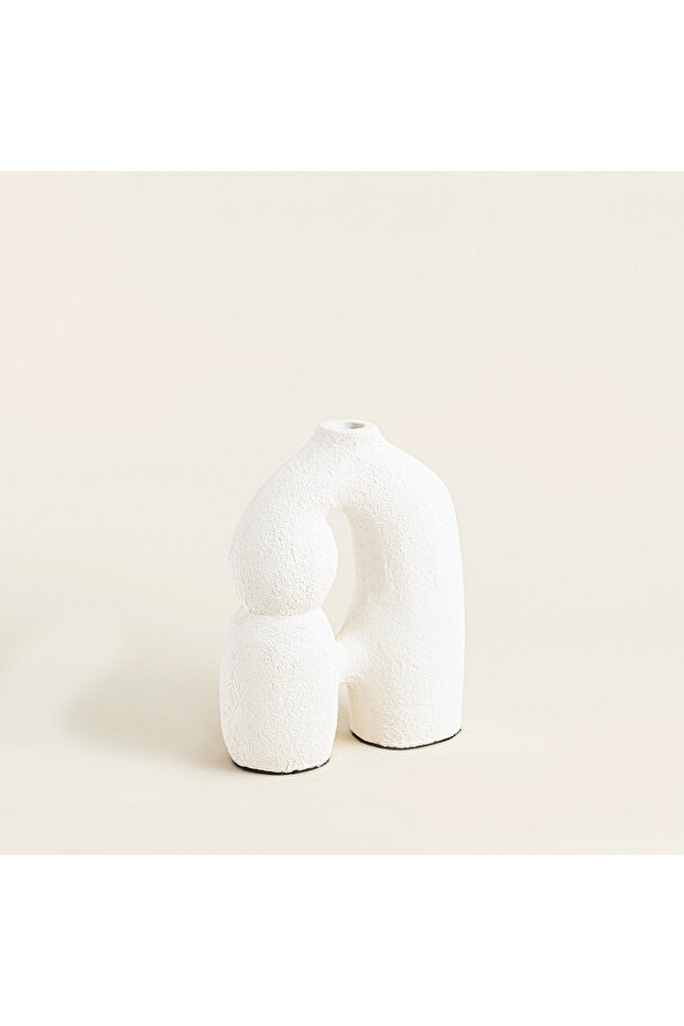Sampe Vazo 28 Cm Beyaz - 3