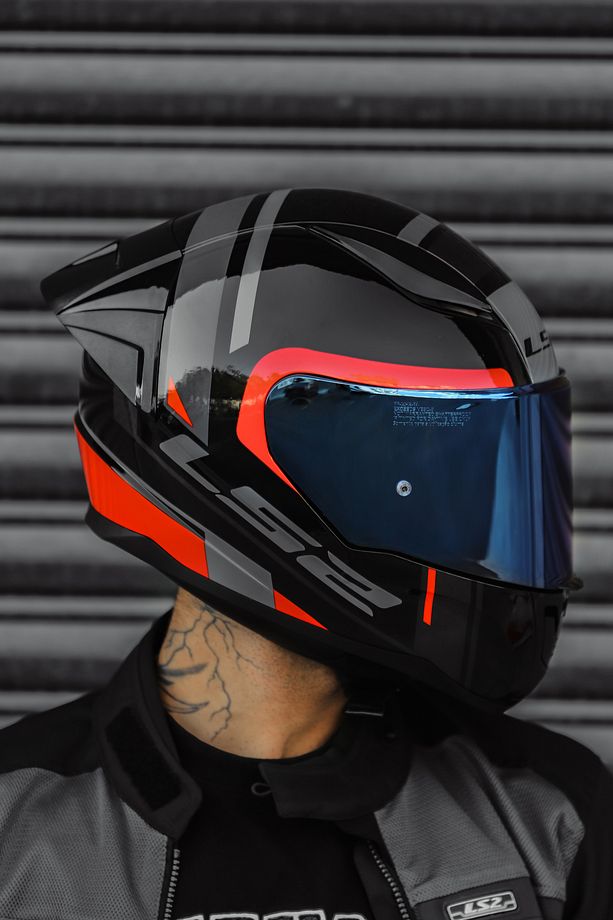 Rapıd 2 Race Chos Siyah Kırmızı Kask - 3