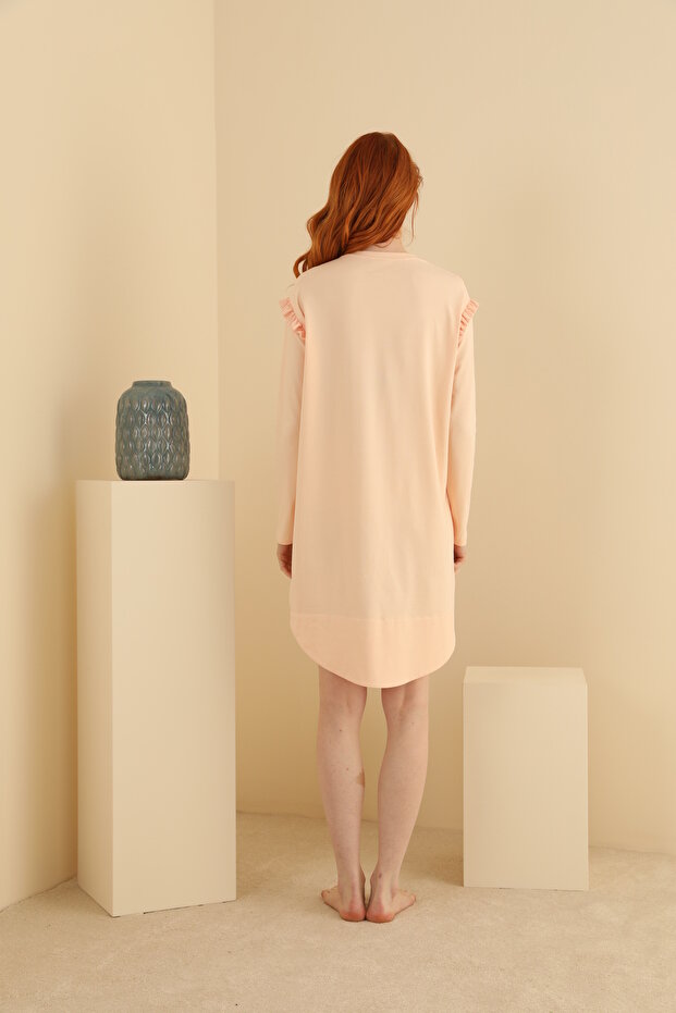 13081 BASKILI UZUN KOL TUNİK - 3