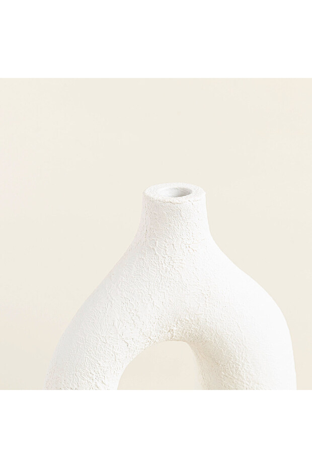 Sampe Vazo 33 Cm Beyaz - 4