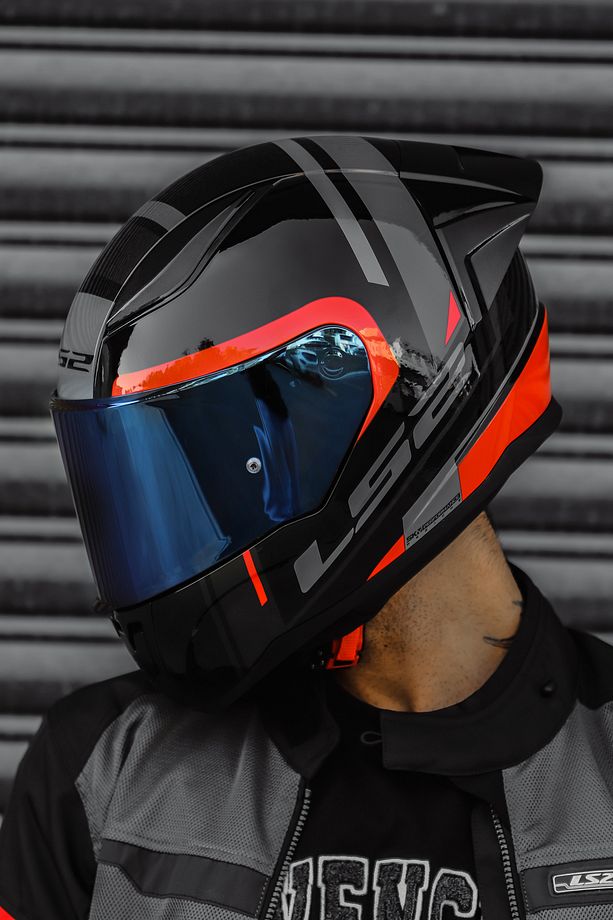 Rapıd 2 Race Chos Siyah Kırmızı Kask - 1