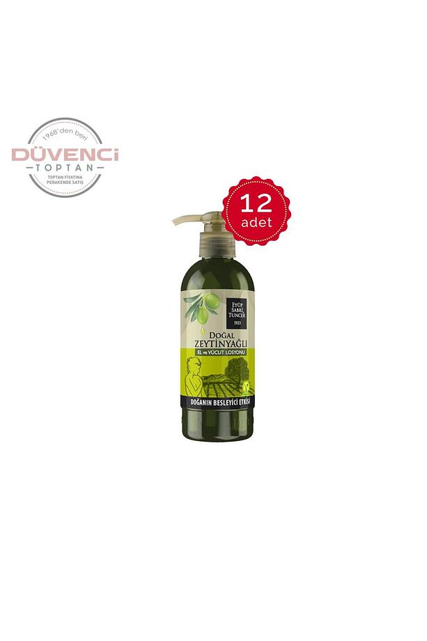 Doğal Zeytinyağlı El Ve Vücut Losyonu 250 ml X 12 Adet - 2