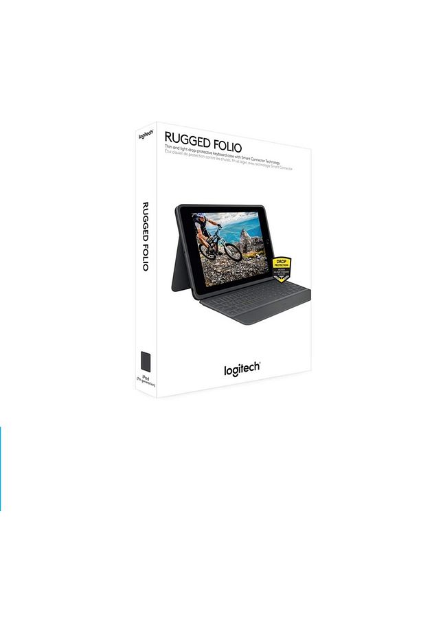 logitech Rugged Folio Klavyeli Kılıf Ipad 7-8 Nesil uyumlu Model 920-009293 Suya Dayanıklı Tuşlar - 6