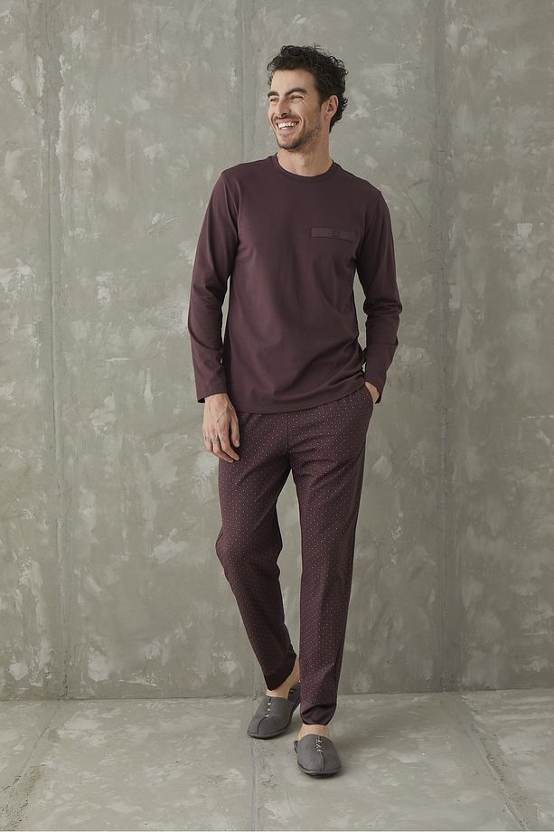 9322 ERKEK PİJAMA TAKIM - 1