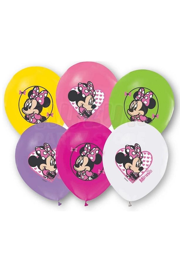 Minnie Mini Mouse Lüks Doğum Günü Parti Malzemeleri Seti 8 Kişilik Parti Konsepti - 4
