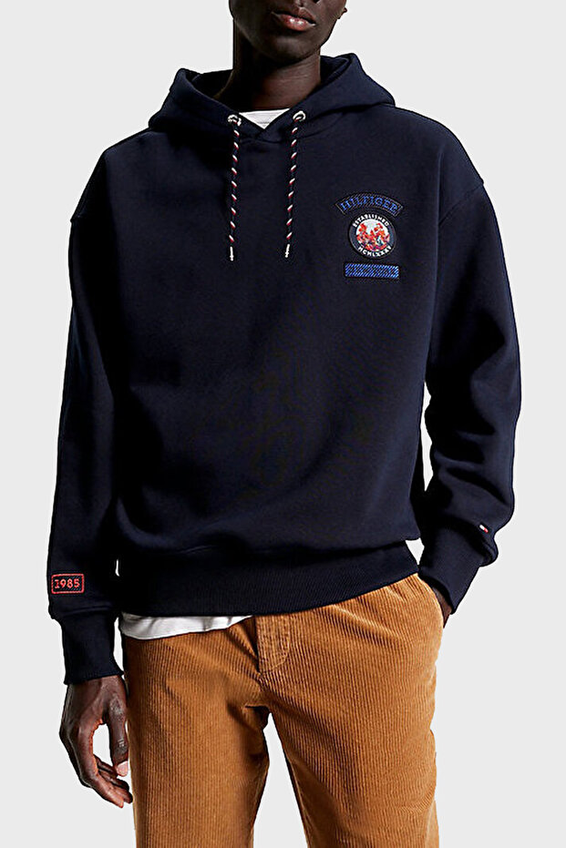 Cotton Regular Fit Hooded Sweat Men's SWEAT MW0MW32676 DW5