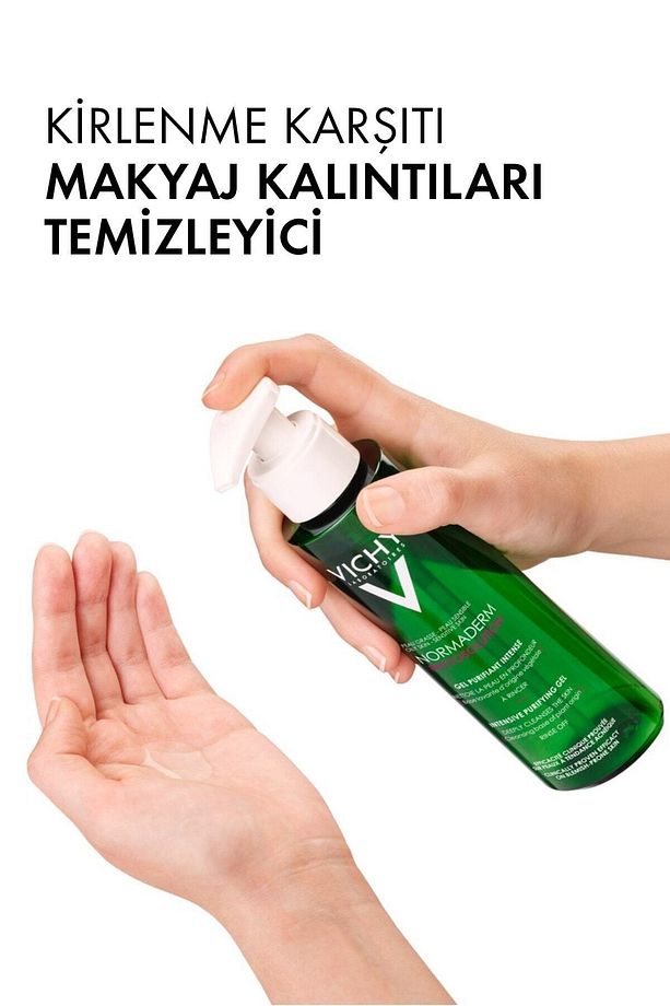 Oily and Combination Skin Normaderm Phytosolution Purifying Facial Cleansing Gel 400 ml GKÜrün634 - 3
