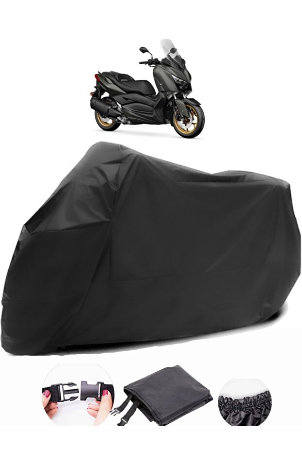 Yamaha X-Max 250 Tech Max Black Motorcycle Tarpaulin Waterproof Durable Fabric