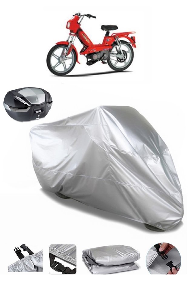 Peugeot Ninja 103 Rear Bag Compatible Motorcycle Tarpaulin Luxury Quality Thick High Quality