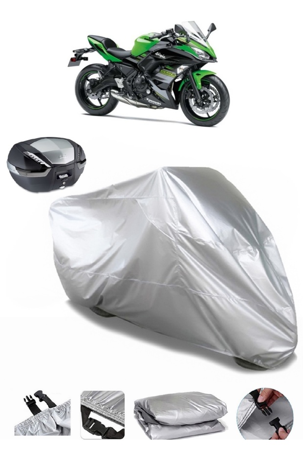 Kawasaki Ninja 650 KRT Edition Rear Bag Compatible Motorcycle Tarpaulin Luxury Quality Thick High Quality